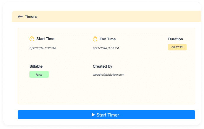 Time Tracking